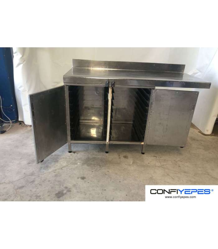 MESA MURAL CON ARMARIO