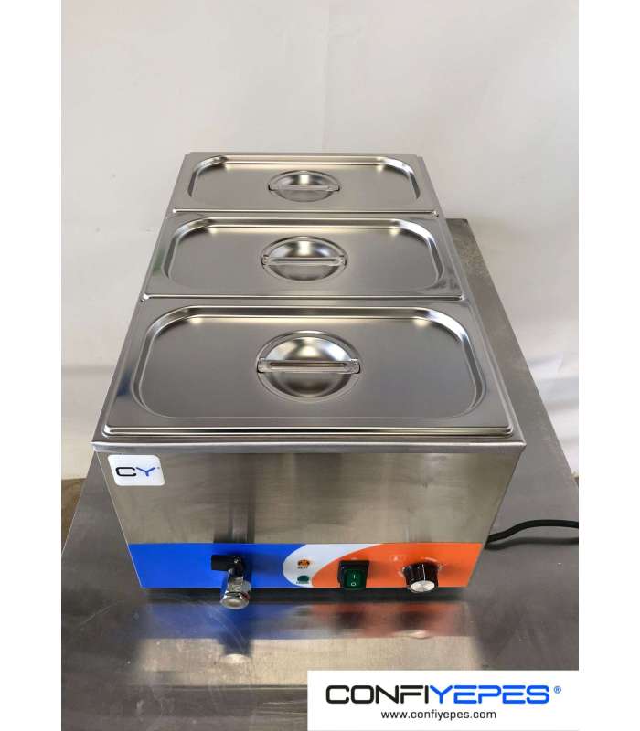 BAÑO MARÍA CUBETA GN1/3-150