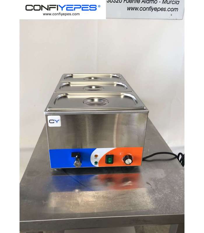 BAÑO MARÍA CUBETA GN1/3-150