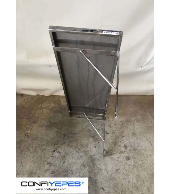 LEJA ACERO INOX 1000X300MM