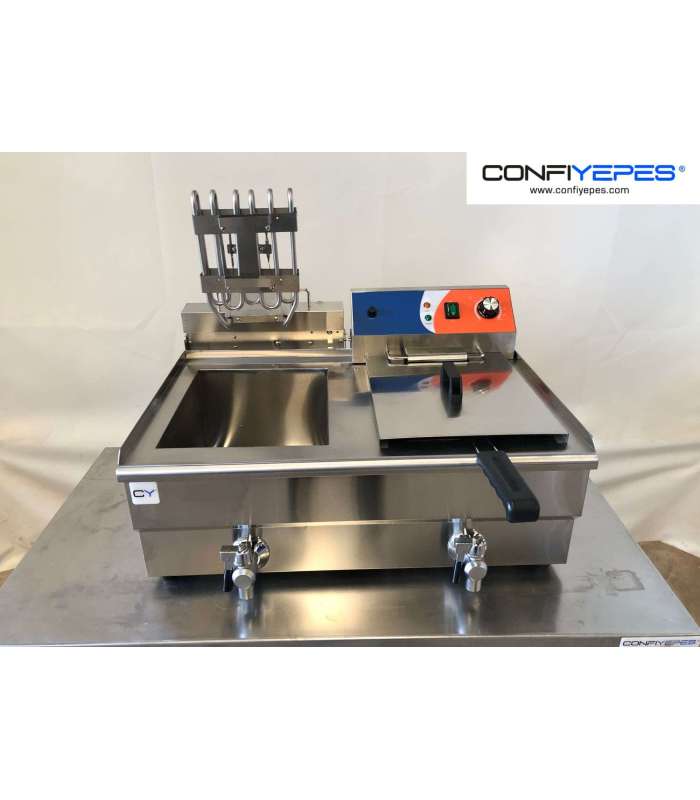 FREIDORA ELECTRICA 12+12L MONOFÁSICA