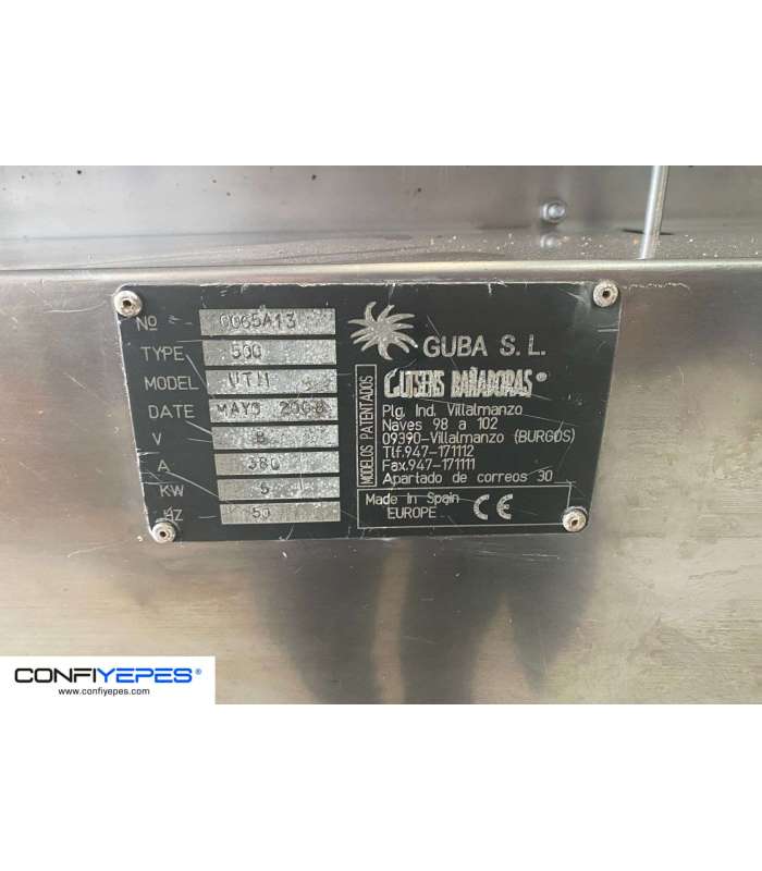 BAÑADORA DE CHOCOLATE GUBA + MESA