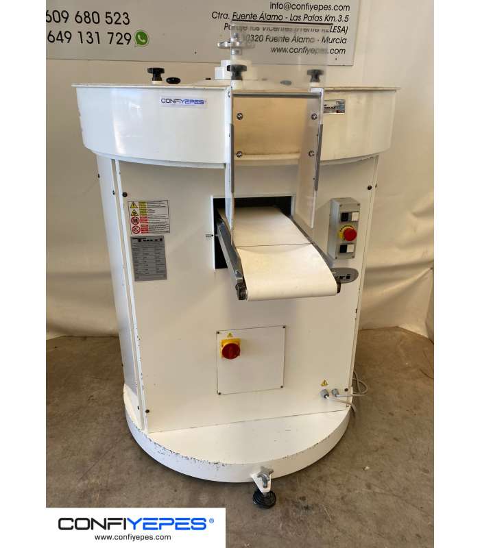 DIVISOR VOLUMÉTRICO CON TOLVA A PRESIÓN + REDONDEADOR EXCENTRICO