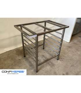 SOPORTE ACERO INOX PARA HORNO BAGUETERO