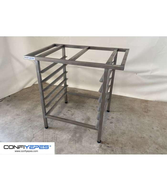 SOPORTE ACERO INOX PARA HORNO BAGUETERO