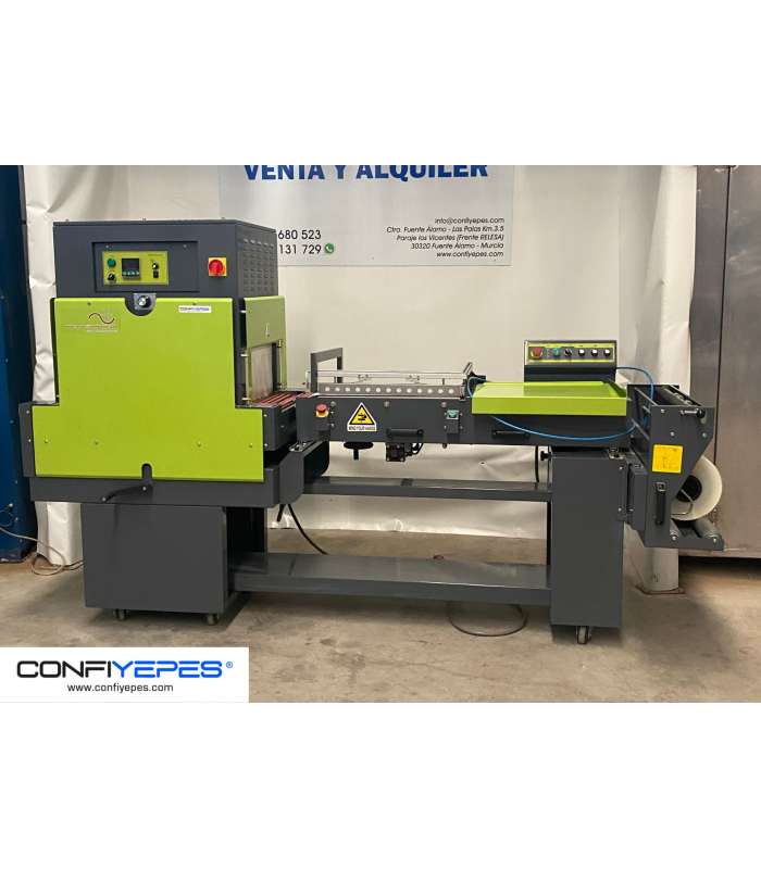 MÁQUINA SEMIAUTOMÁTICA DE RETRACTILADO EN L