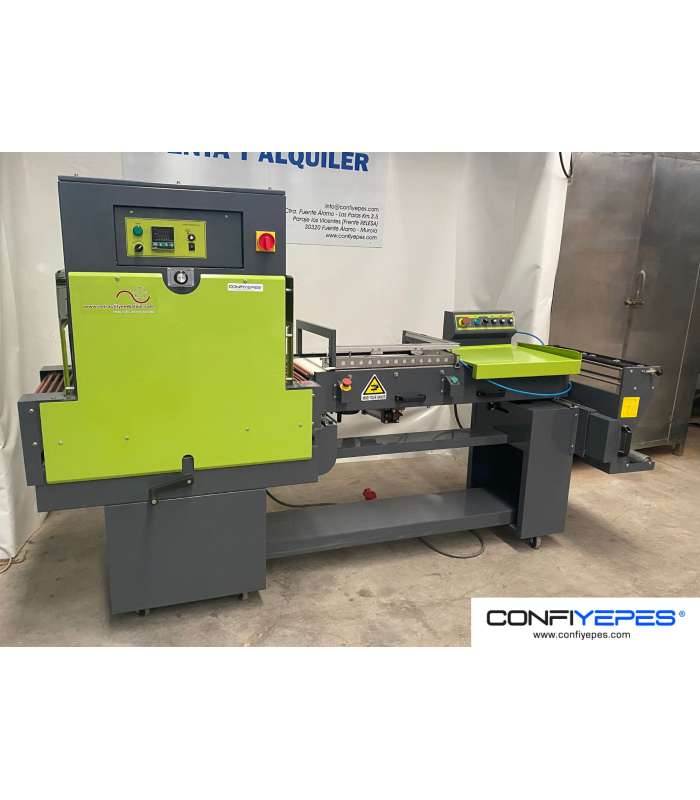 MÁQUINA SEMIAUTOMÁTICA DE RETRACTILADO EN L