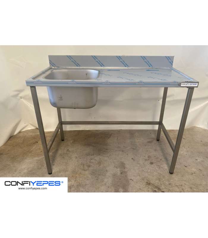 FREGADOR SENO IZQ 1200X600MM