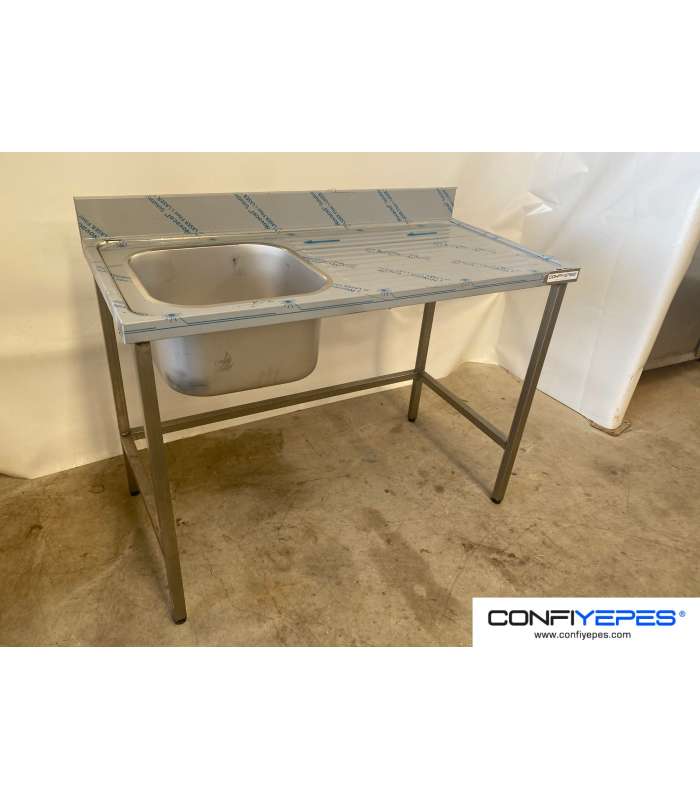 FREGADOR SENO IZQ 1200X600MM