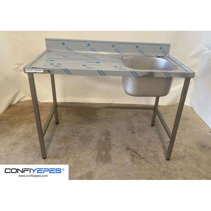 FREGADOR SENO DCHO 1200X600MM