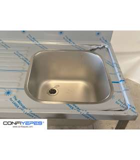 FREGADOR SENO DCHO 1200X600MM