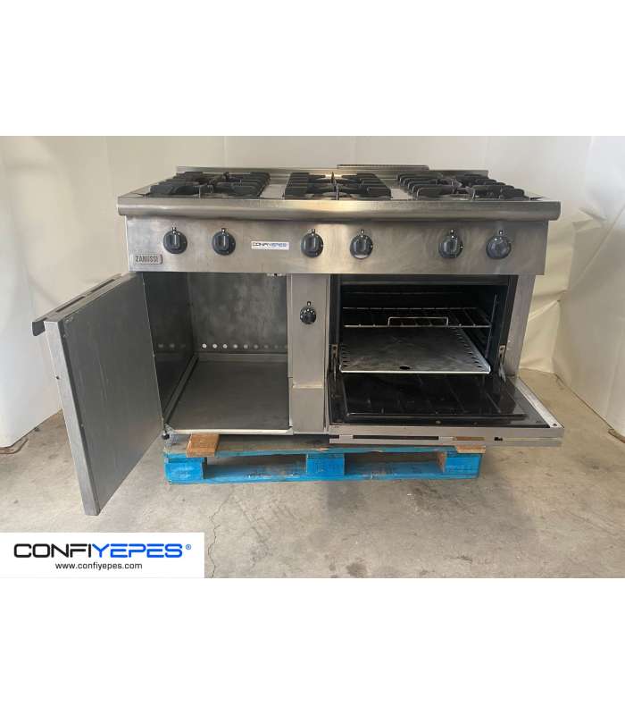 COCINA SEIS FUEGOS ZANUSSI