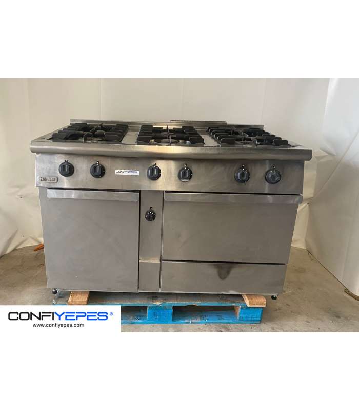 COCINA SEIS FUEGOS ZANUSSI