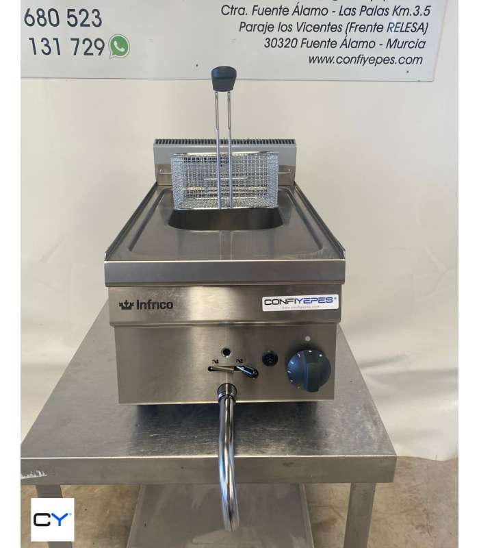 FREIDORA SOBREMESA A GAS 8L INFRICO