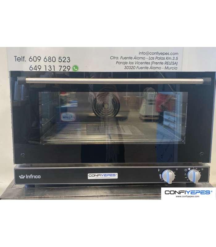 HORNO 3 BANDEJAS 60X40CM INFRICO