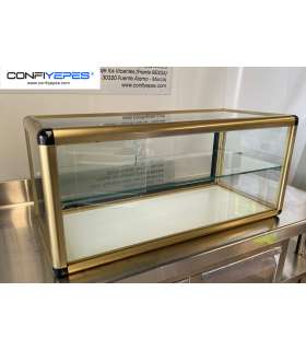 VITRINA NEUTRA SOBREMESA DOBLE