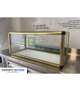 VITRINA NEUTRA SOBREMESA DOBLE