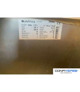 BOTELLERO 2M ACERO INOX INFRICO