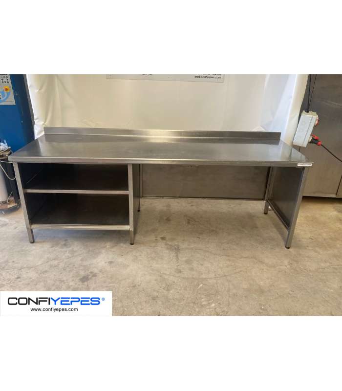 MESA MURAL SALVA 3 CAJONES + ESTANTE