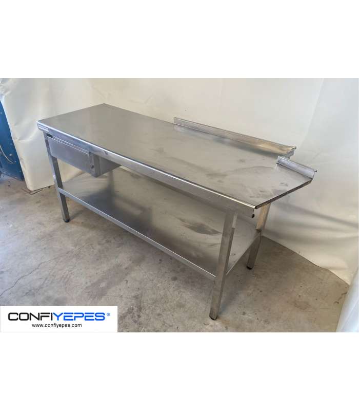 MESA MURAL CON ESQUINA, CAJON Y BALDA