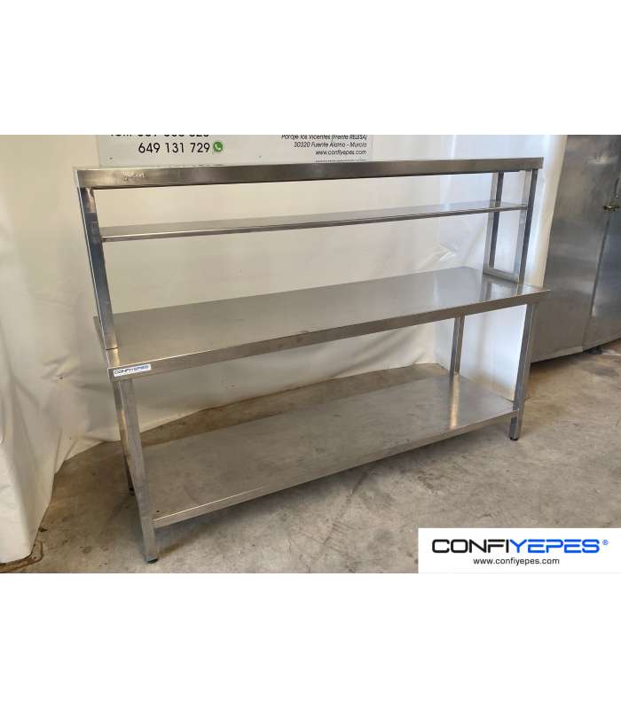 MESA CENTRAL CON PLATERA GARCÍA