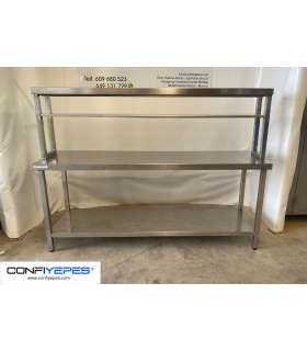 MESA CENTRAL CON PLATERA GARCÍA
