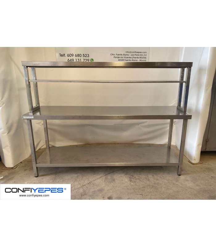 MESA CENTRAL CON PLATERA GARCÍA