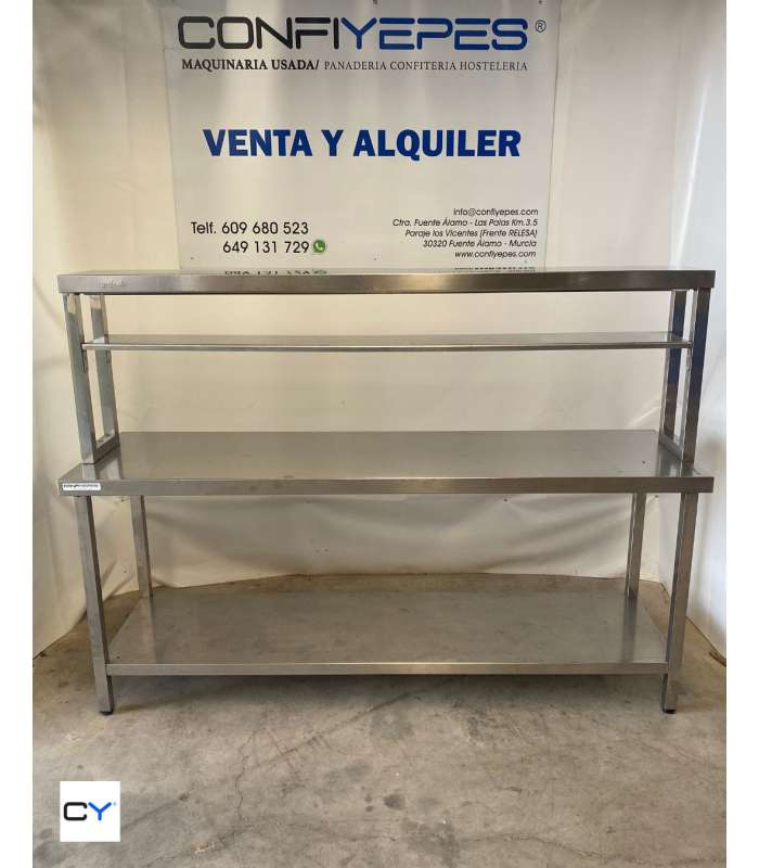 MESA CENTRAL CON PLATERA GARCÍA