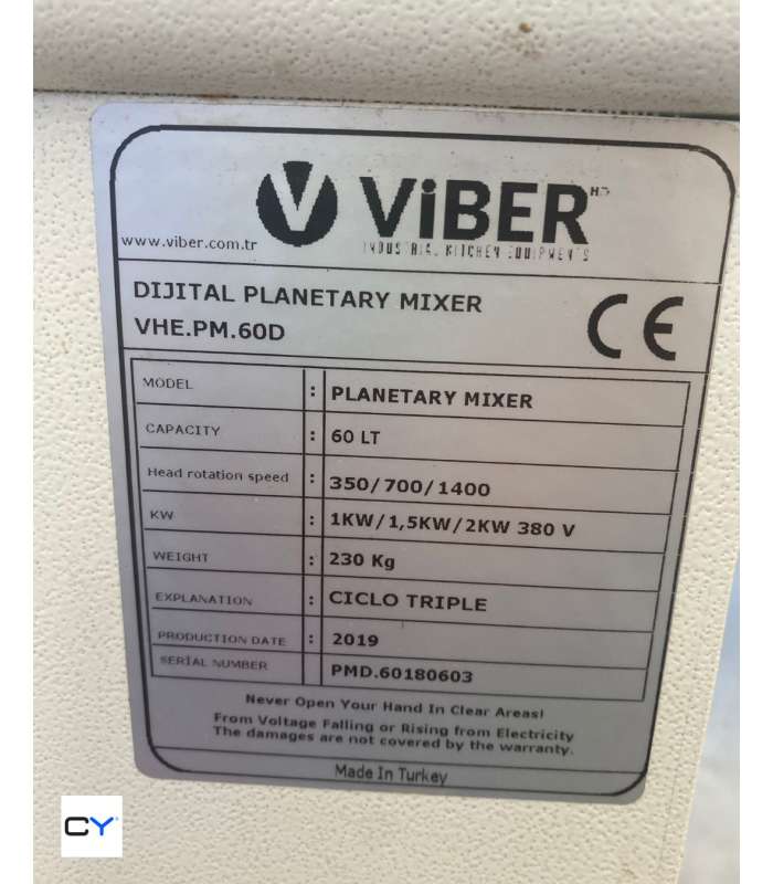 BATIDORA 60L DIGITAL VIBER