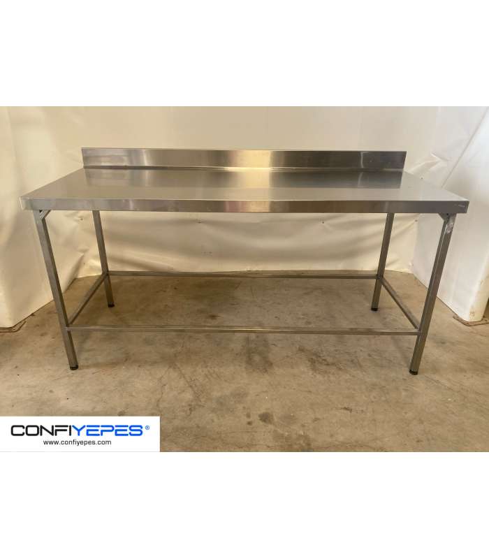 MESA MURAL 1730X700MM ACERO INOX