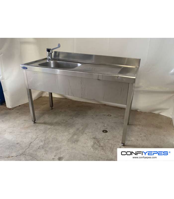 FREGADOR SENO IZQ + ESCURRIDOR