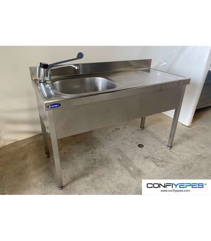 FREGADOR SENO IZQ + ESCURRIDOR