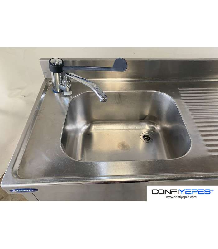 FREGADOR SENO IZQ + ESCURRIDOR