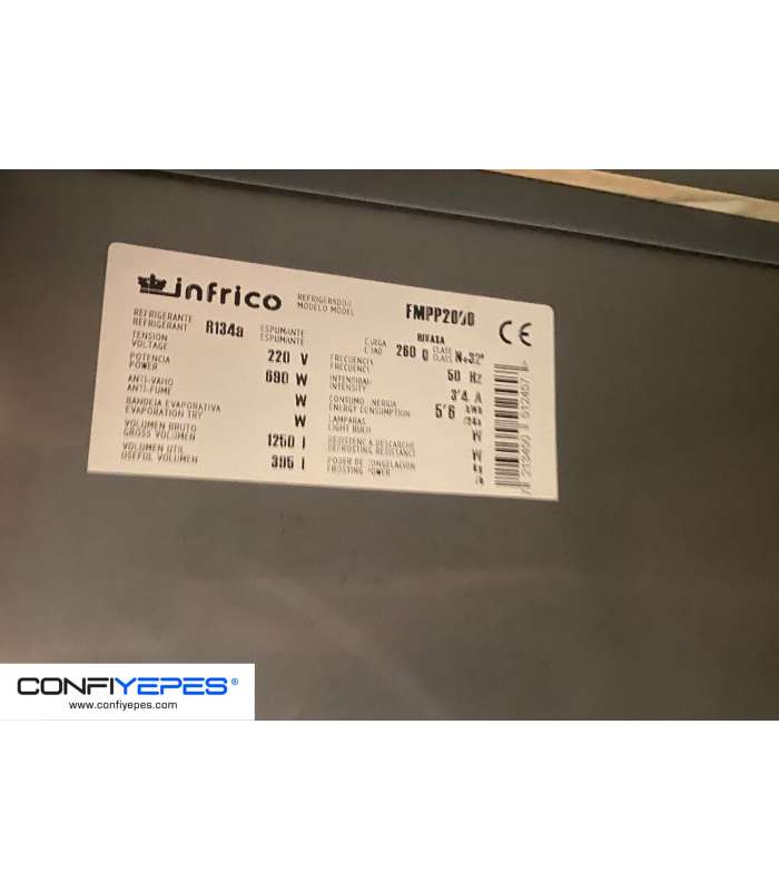 ALTO MOSTRADOR INFRICO