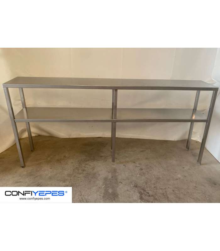 PLATERA ACERO INOX 1960X350X880MM