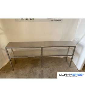 PLATERA ACERO INOX 1960X350X880MM