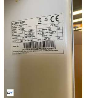 EXPOSITOR PUERTA DE CRISTAL EUROFRED