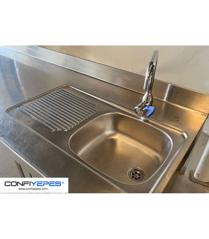 MESA REFRIGERADA FAGOR CON FREGADOR