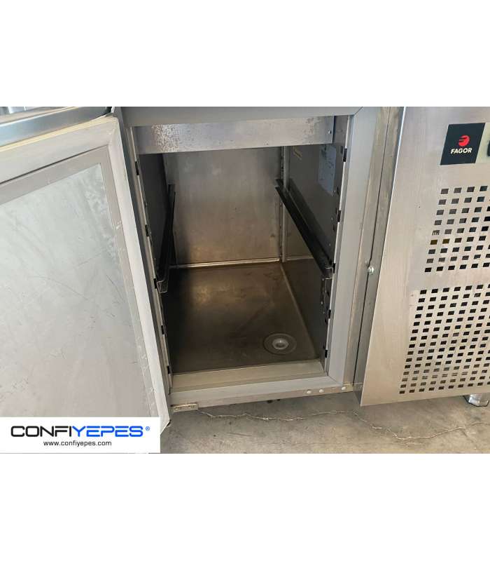 MESA REFRIGERADA FAGOR CON FREGADOR