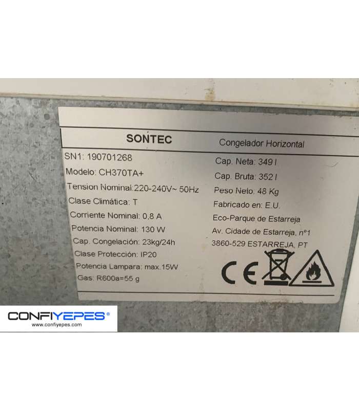 CONGELADOR HORIZONTAL SONTEC