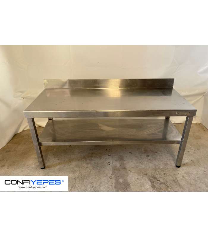 MESA MURAL BAJA CON BALDA 1400X600X640MM