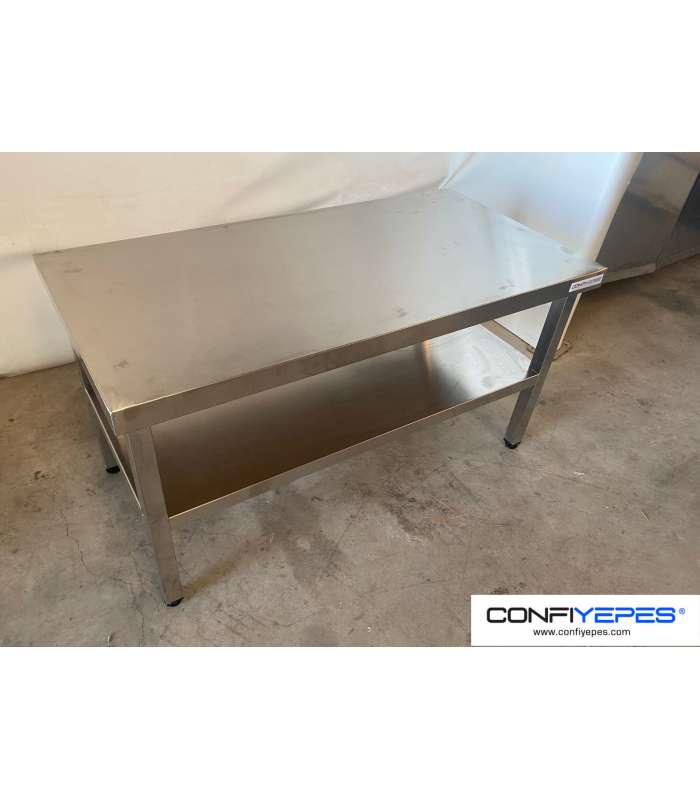 MESA CENTRAL BAJA CON BALDA 1200X600X640MM