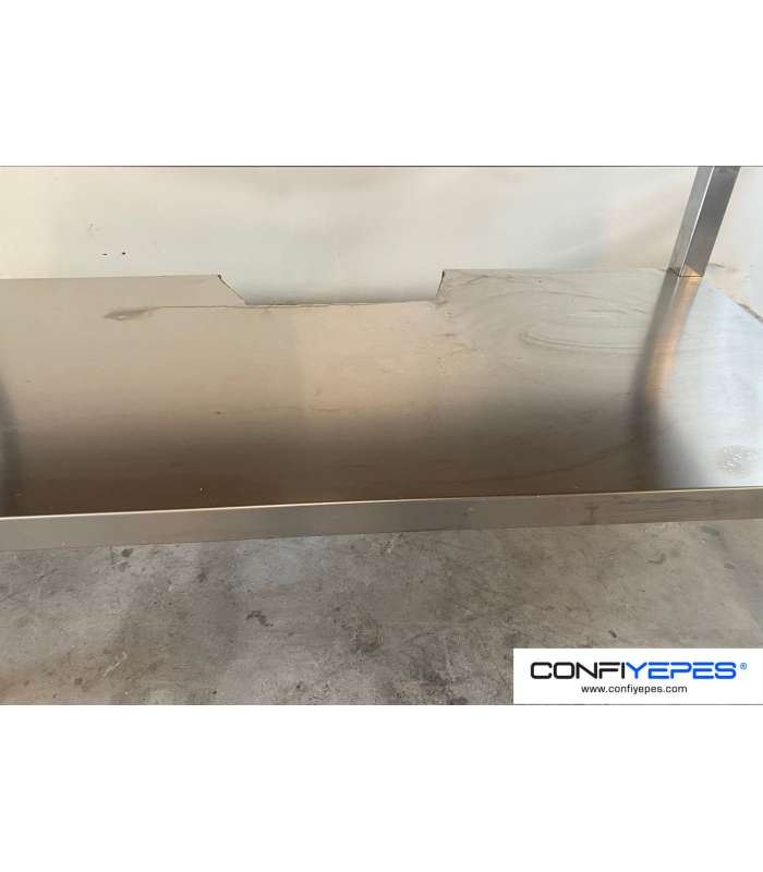 MESA CENTRAL BAJA CON BALDA 1200X600X640MM