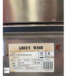 LAVAVASOS B400 GREEN WASH