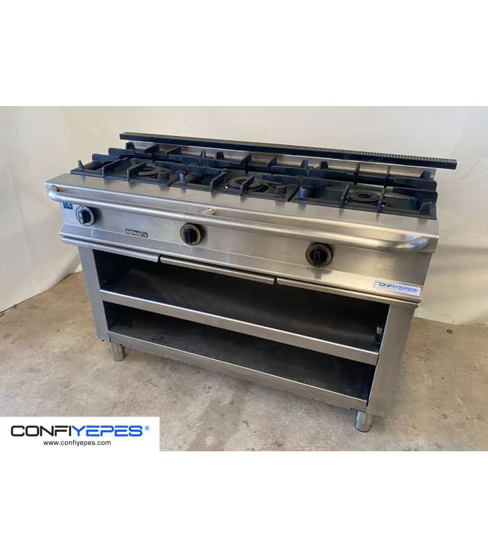 COCINA TRES FUEGOS REPAGAS CON SOPORTE