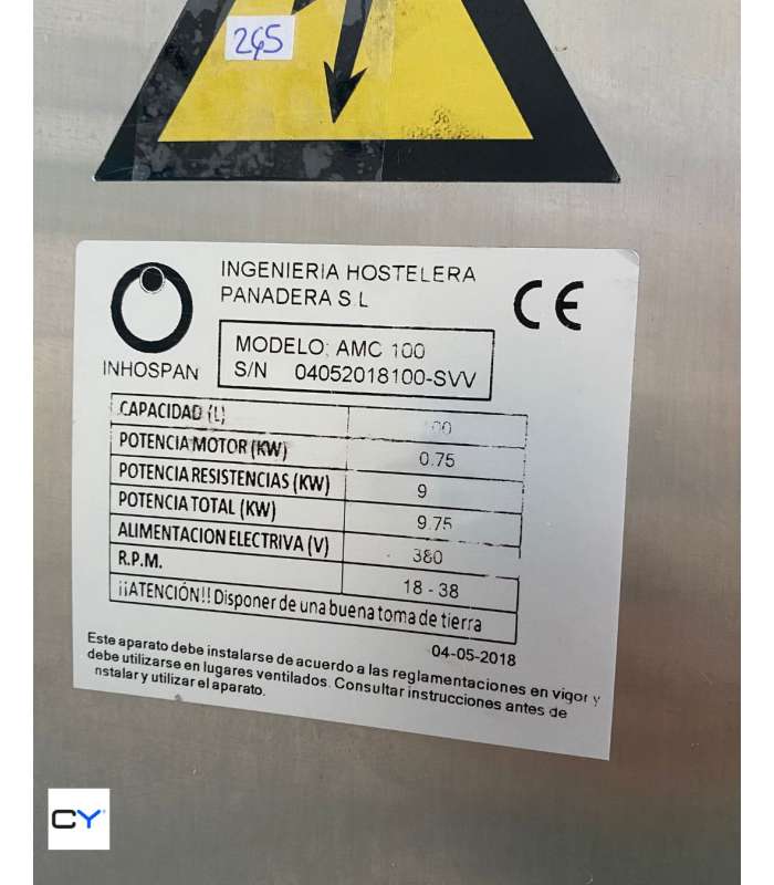 CUECECREMAS ELÉCTRICO 100L