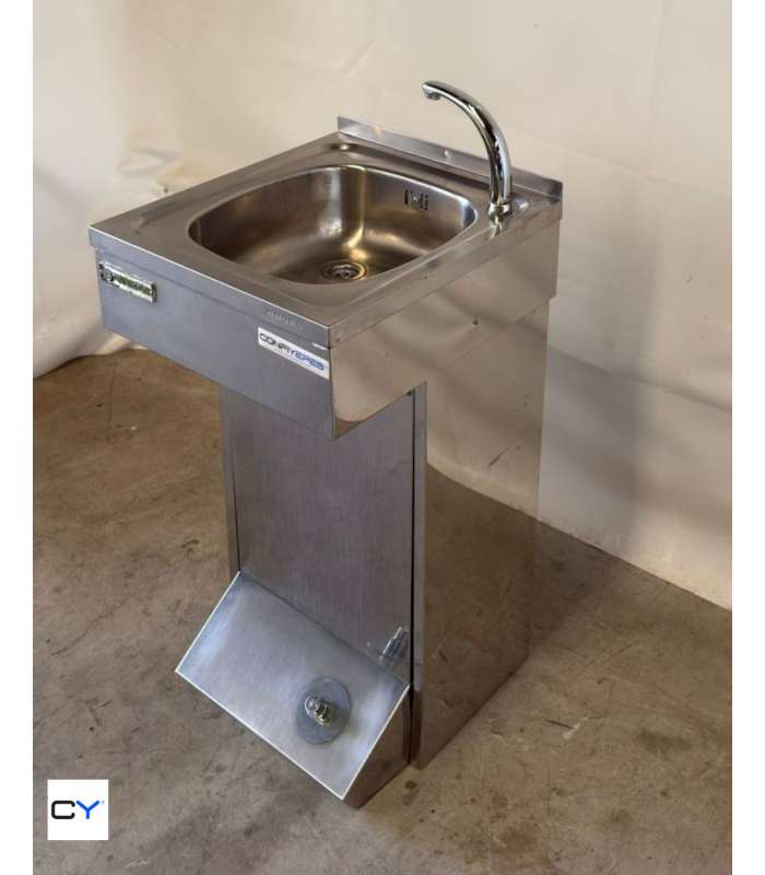 LAVAMANOS CON PULSADOR DE PEDAL