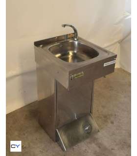 LAVAMANOS CON PULSADOR DE PEDAL