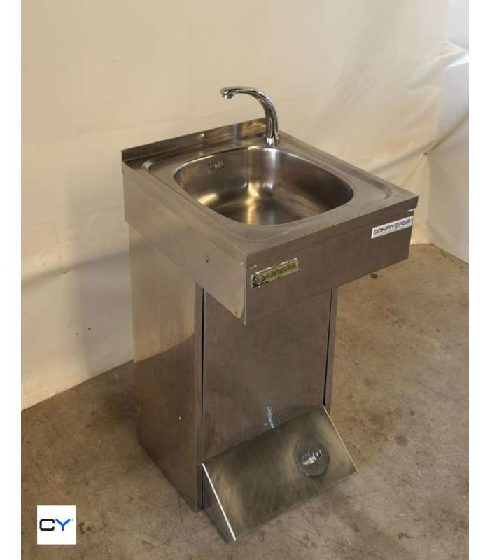 LAVAMANOS CON PULSADOR DE PEDAL