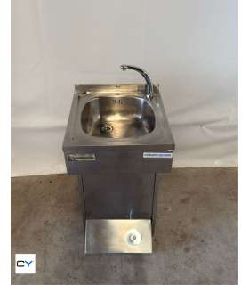 LAVAMANOS CON PULSADOR DE PEDAL